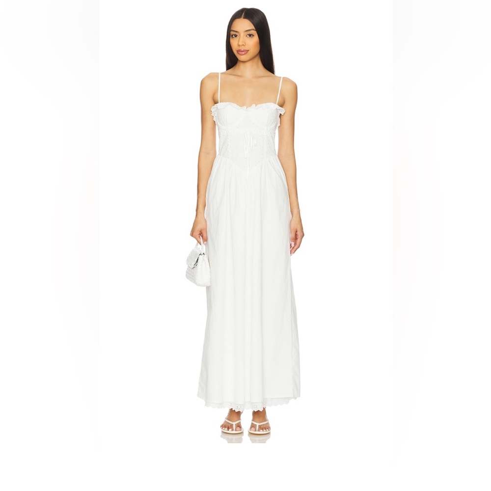 Elegant White Maxi Dress